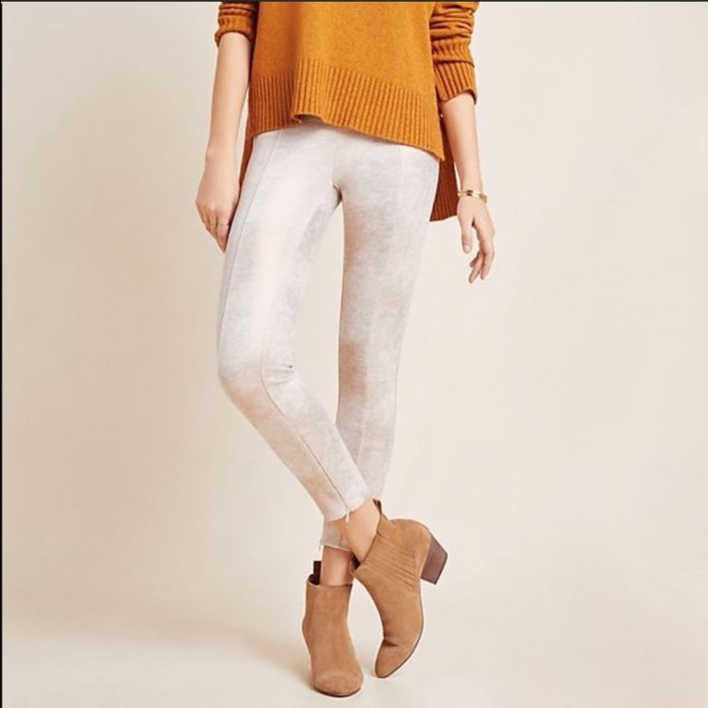 Sueded Metallic by Anthropologie Leggings